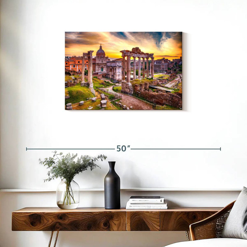 Nicci Roman Forum I, 20" H x 30" W