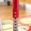 Table d'activités circulaires à hauteur réglable avec roulettes Preschool-50509346