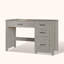 Bureau de direction 47 po avec 4 tiroirs et station de charge Farmhouse-499543288