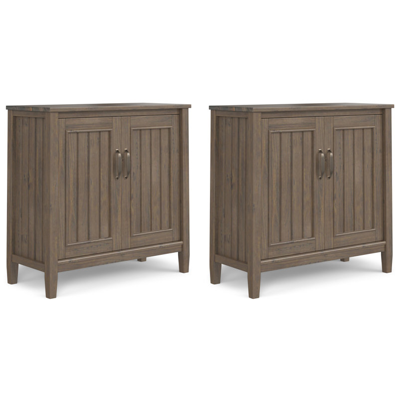 Ensemble de 2 armoires de rangement Lev Smid Wood