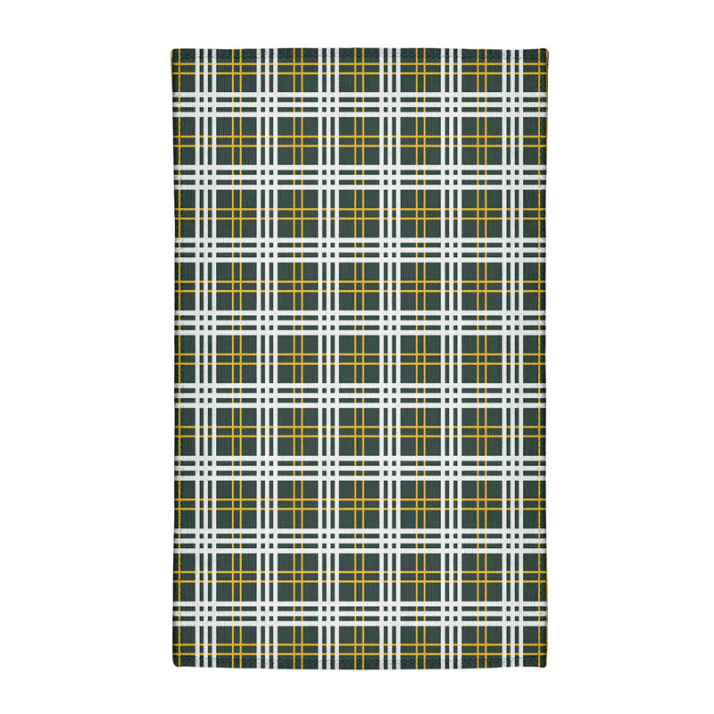 Plaid Indoor Rug, Rectangle 4' x 6'