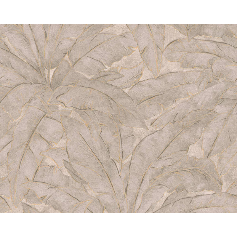 Floral Roll, Taupe