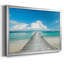 Infinity Pier, reproduction d'art sur toile encadrée-390561044-390561049
