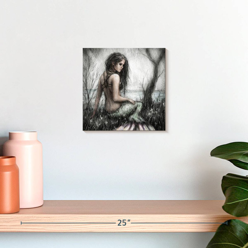 Kelan Mermaid's Rest, H 10 po x l 10 po