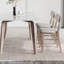 Ensemble de chaises de table en bois de frêne chic-106221696