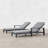 Hoyt Outdoor Metal Double Chaise Lounge-356892664