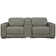 Adaam 3 - Piece Leather Reclining Sectional