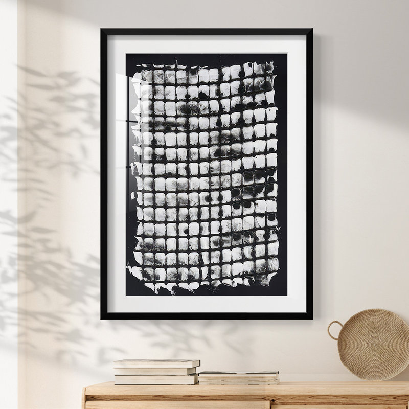 Imprimé Mercurial I - Impression encadrée, H 28,5 po x l 20,5 po, Noir