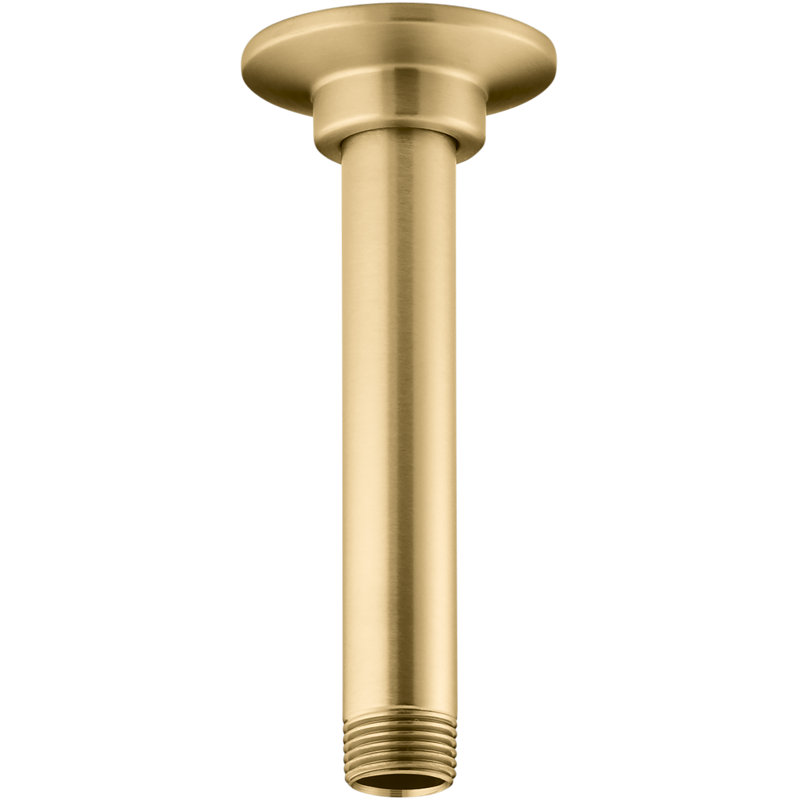 Ceiling Mount Showerarm, Gold