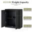 Armoire de rangement modulaire à monter soi-même, armoire à 2 portes en 2 parties-960810778