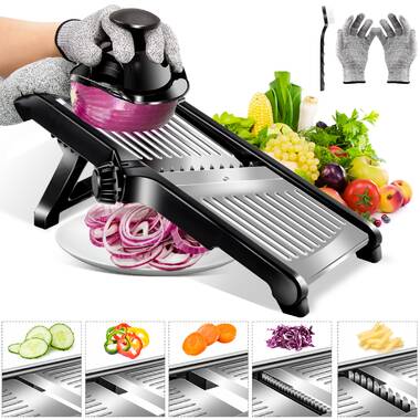 Cuisinart Stainless Steel Mandoline Slicer with Four Cutting Options