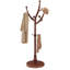 Wooden Coat Rack With 11 Hooks,freestanding Tree Stand With 42cm Round Base