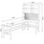 Bureaux en bois massif en L Burlywood-108600564-108600565