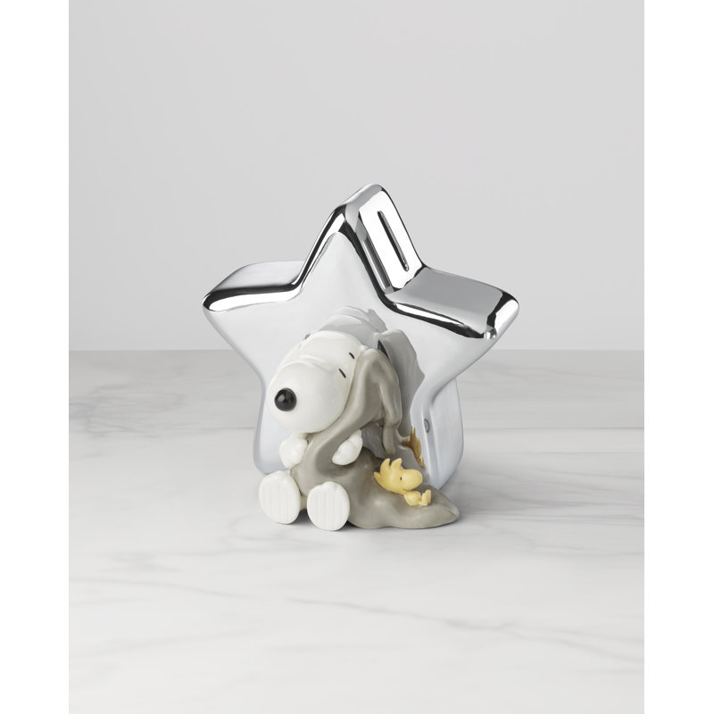 Reed And Barton Snoopy Baby Coin Bank