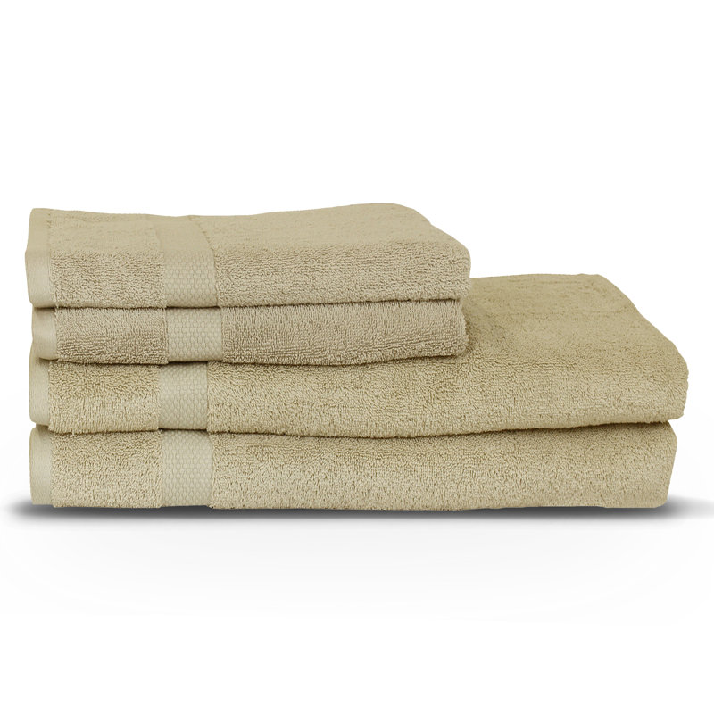 100% Cotton Plush Mulit-Size Set, Oatmeal