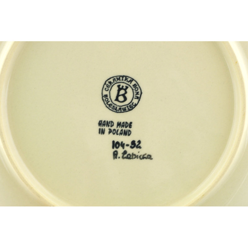 Assiette plate 10 "Polish Pottery