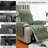 Geometric Jacquard Plush Recliner Chair Cover Soft Fuzzy Fluffy Reclining Chair/Furniture Protector With Elastic Straps For Kids, Pets-1290592975