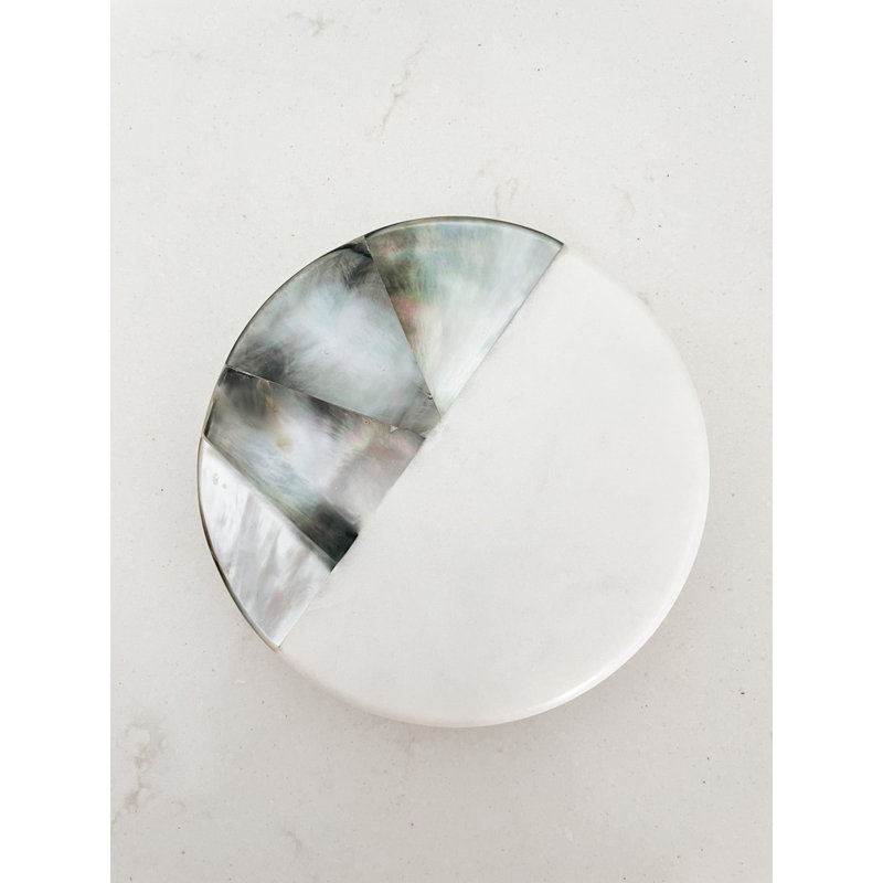 Mother of Pearl Candle Jar