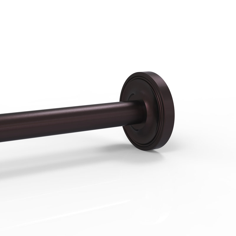 Écusson de rideau de douche Gober, Bronze antique