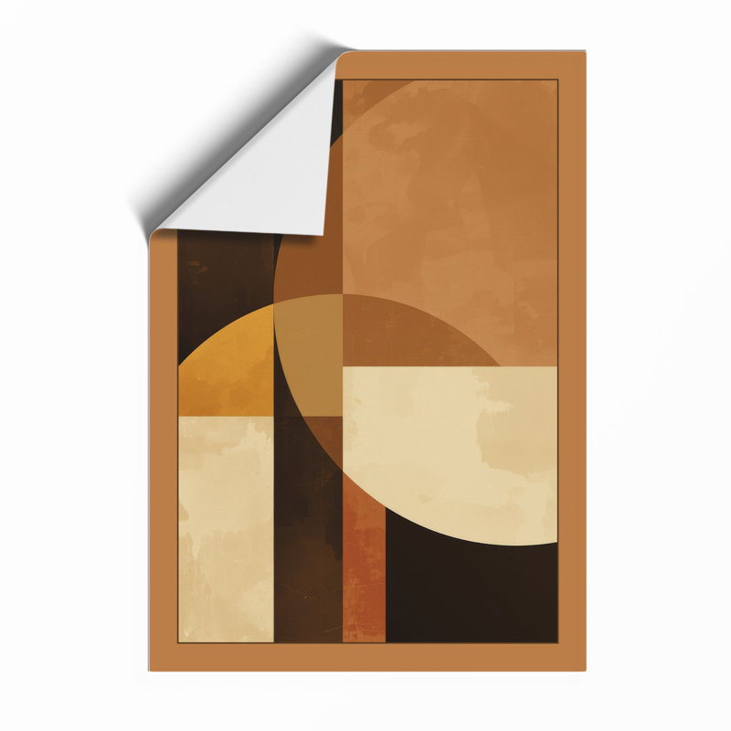 Earth Forms Minimalist - Framed Print, Unframed, A3 - 42.0 x 29.7 cm