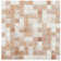 Mingles 0.8" x 0.8" Glass Mosaic Grid Wall & Floor Tile