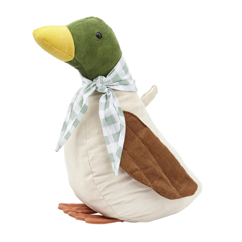 Mallard Fabric Floor Door Stop