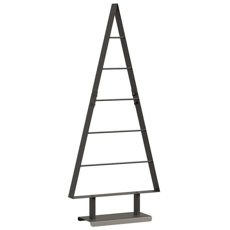  Metal Christmas Tree with Stand steel, 2.95' H, Gold