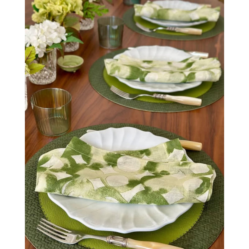 Vinyl Round Placemats