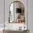 Antique Arched Crown Baroque Vanity Mirror-1339906989-1339906988