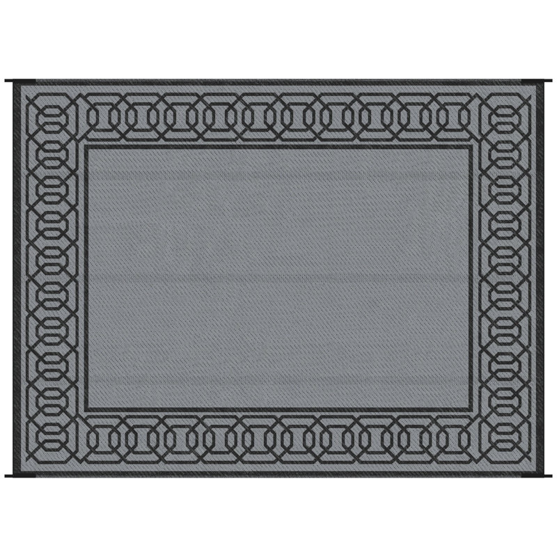 Tapis d'extérieur réversible Outsunny
