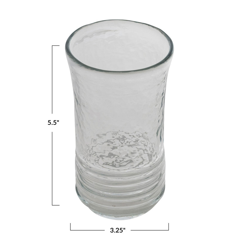 Hand-Blown Drinking Glass