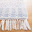 Tapis tissé à la main en coton / ivoire Sabula-857170005