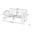 Zelda Solid Wood Eucalyptus Outdoor Bench