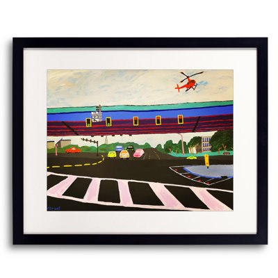 Gulf To Bay Blvd And US 19 Print by Sue Graef
