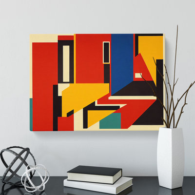 Bauhaus Vol.1 Abstract - Wrapped Canvas