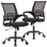 Task Chair Ergonomic Office Desk Chair with Adjustable Height Swivel Base and Lumbar Support for Home Office Study and Everyday Work Use