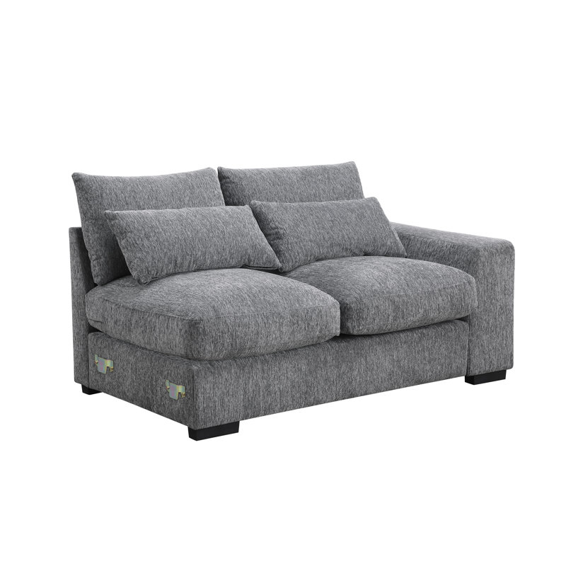 Mauralia Piece Upholstered Chaise Sectional