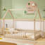 Lits Safe House, lit simple en bois de pin, chambre d'enfant de ferme