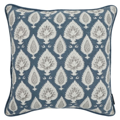 Isla Cotton Piped Edges Throw Pillow