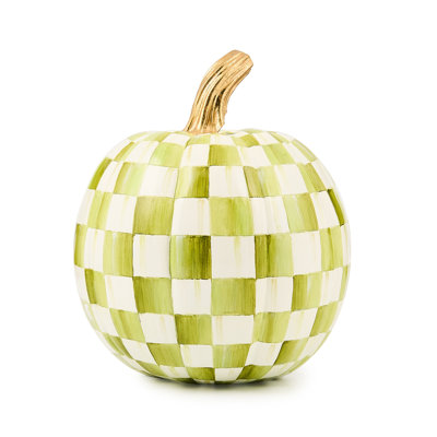 Moss Check Pumpkin