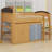 Space-Saving Loft Bed with Built-in Wardrobe, Storage Cabinet & LED-1947226090