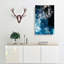 Aqua Blue - No Frame Print-854329097-854329109