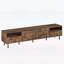 Console Mid-Century avec 2 tiroirs