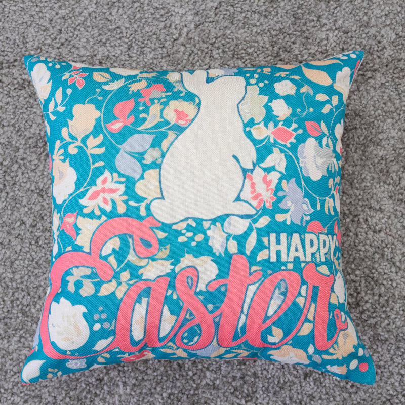  Easter Throw Pillow