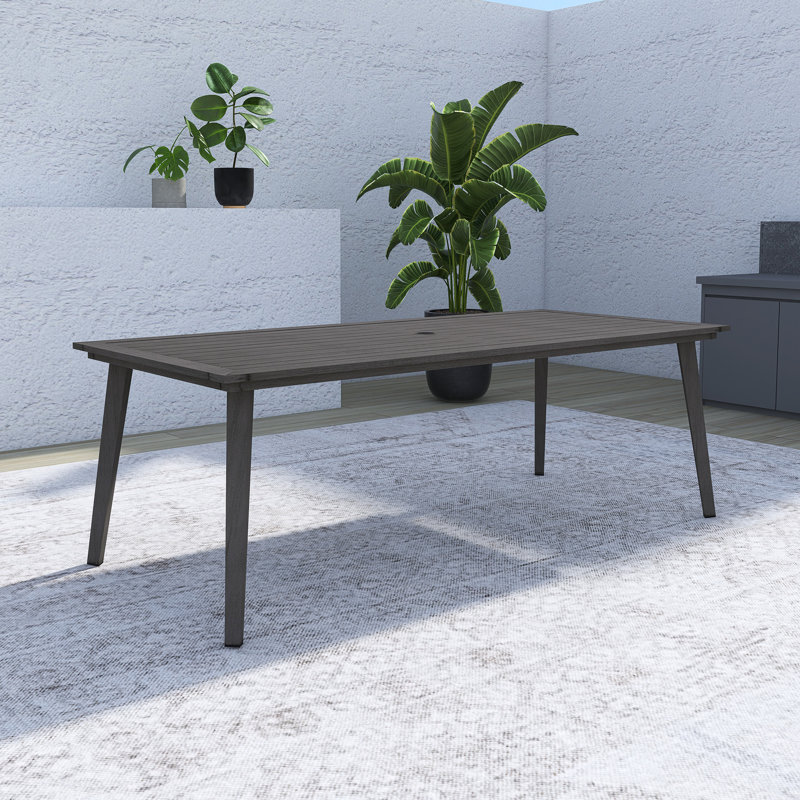 Table basse en X, Gris