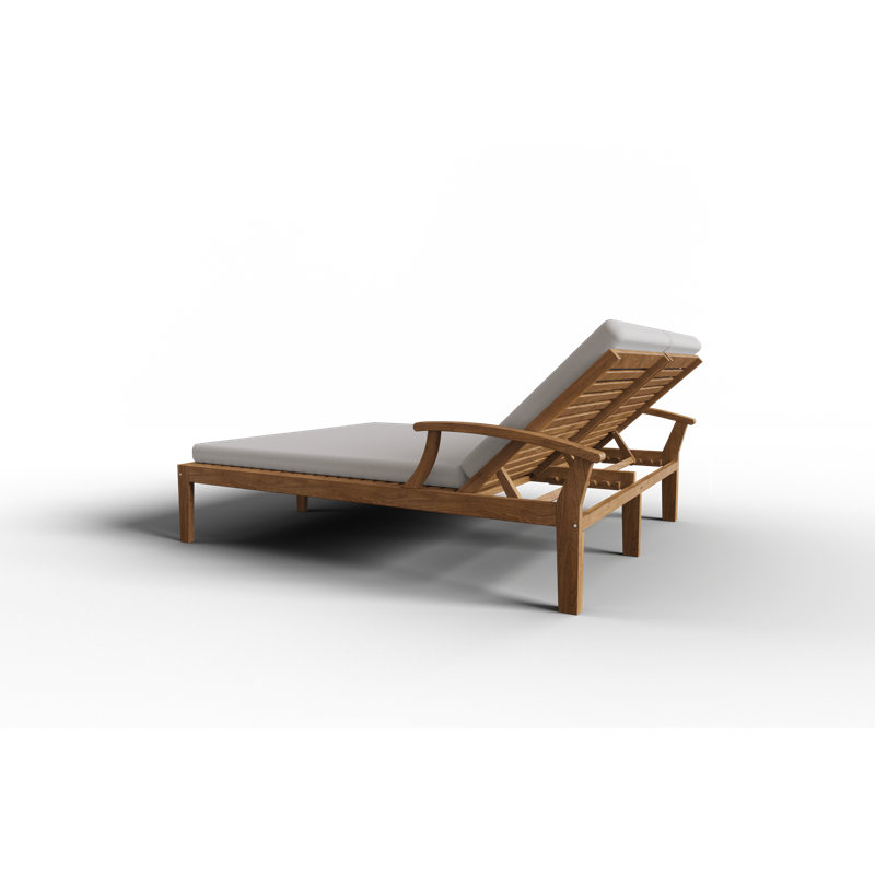 Outdoor Chaise Lounge, Canvas Regatta Sunbrella® Canvas