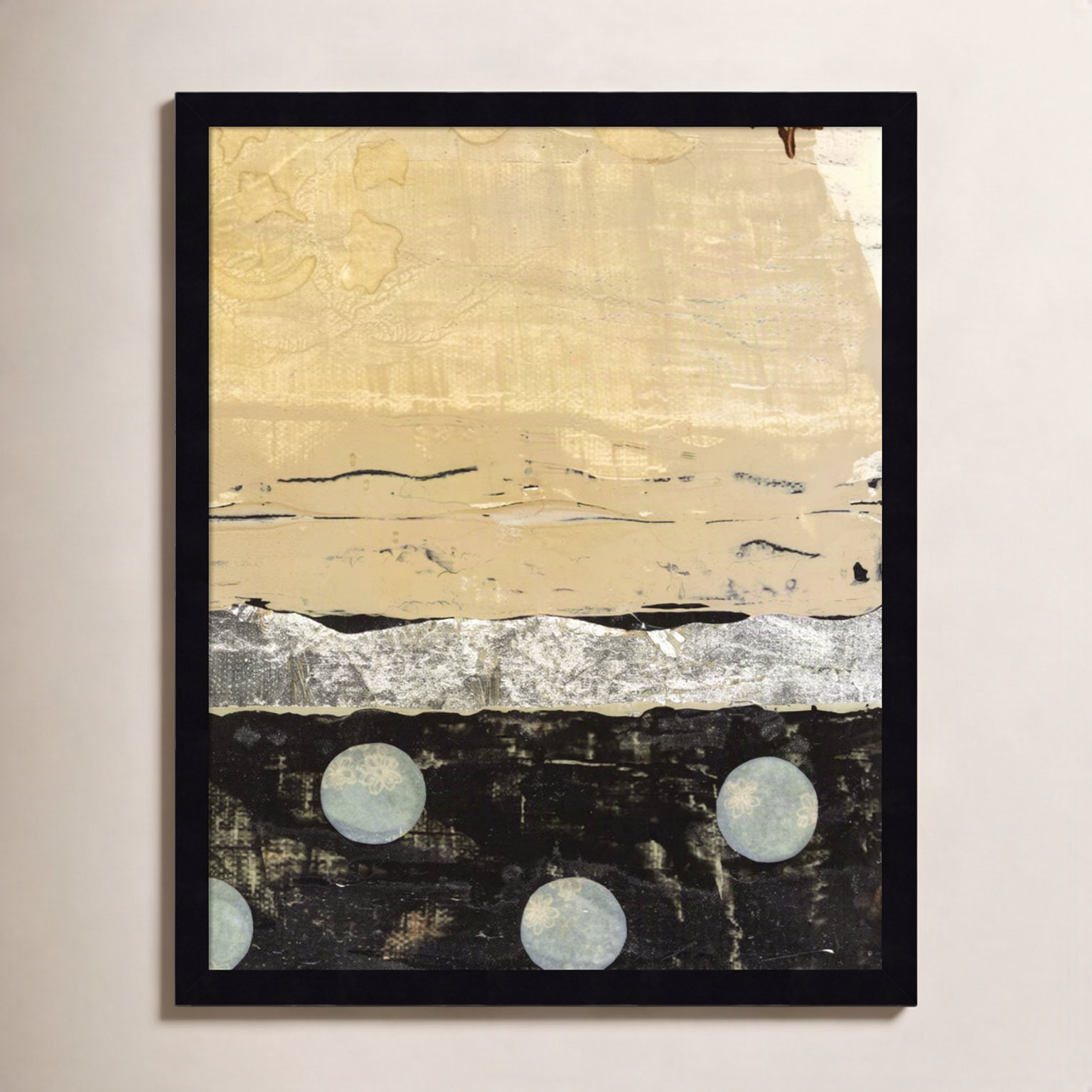 Dirty Weather II Print by Natalie Avondet, Black, 21" H x 17" W
