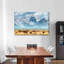 «Bison Herd In Grand Teton», reproduction sur toile-1422748961