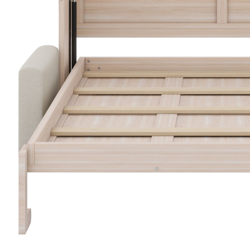 Murphy Bed With Sofa And LED