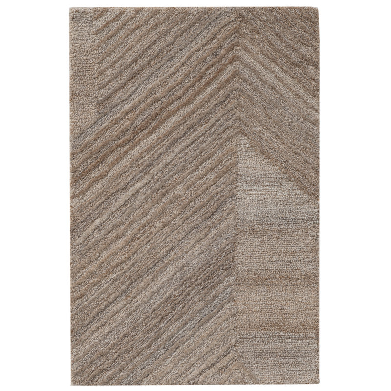 Assente Hand Tufted Polyester Indoor Rug, 2'x3'